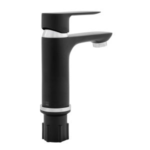 Baterie Lavoar Fleko FZ181-FD439, monocomanda, cartus ceramic 40mm, neagra - Img 3