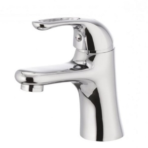 Baterie Lavoar Mixxus Yota 001, silumin, crom, monocomanda, pentru baie - Img 2