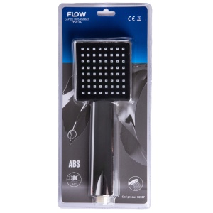 Cap Dus Patrat Flow FPDF-4C, crom ABS