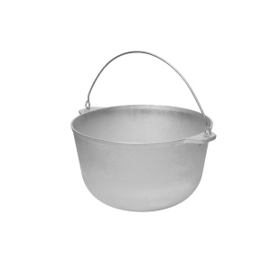Ceaun Tuci Aluminiu Alimentar ROTOR, 24L, cu capac, pentru petreceri - Img 2