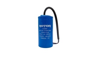 Condensator CD60 ROTOR, 100µF, 330V, 50x100mm, pentru motoare monofazate