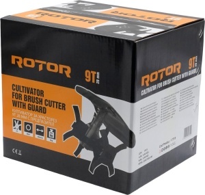 Cultivator Motocoasa ROTOR, 9T, 28mm, cu aparatoare - Img 9
