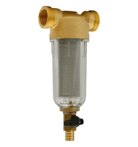 Filtru Apa cu Purjare Alama Flow F-PF-B01, sita inox, pentru instalatii - Img 7