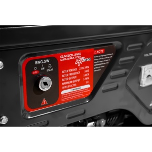 Generator Benzina Elefant ZH5500, 5.5kW, siguranta pornire, pentru santier - Img 5