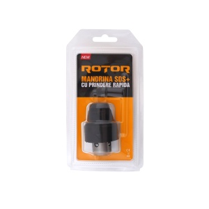 Mandrina SDS-Plus cu Prindere Rapida ROTOR, accesoriu rotopercutor - Img 3