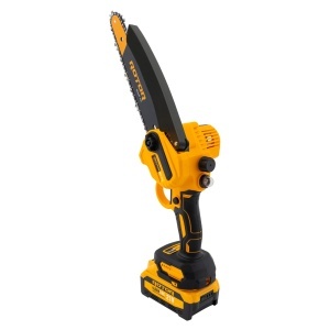 Mini Drujba cu Acumulator ROTOR RMC218, 21V, 2x4Ah, pentru taiere lemn gradina - Img 8