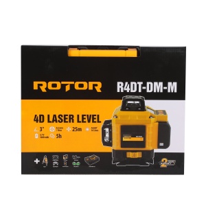 Nivela Laser 4D ROTOR E4DT-DB-M, 16 linii 4x360°, autonivelanta, profesionala - Img 9