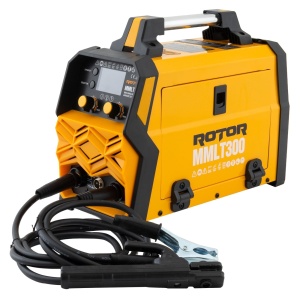 Pachet Aparat Sudura Invertor ROTOR MMLT-300, MIG MMA LIFT-TIG + Masca Automata, Consumabile si Troler Scule RTB-4026 - Img 8