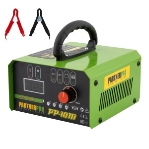 Redresor Auto PartnerPro PP-10M, 6/12V, 220V, pentru incarcat baterie auto - Img 2