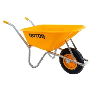 Roaba Cuva Plastic ROTOR RWB100-C, 100L, pentru constructii si gradina - Img 7