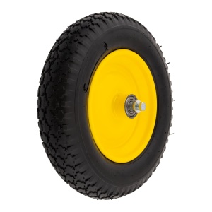 Roata Pneumatica Roaba ROTOR RRPN3.5-8R/C, 350-8, cu rulment, ax 20x93mm, janta metalica