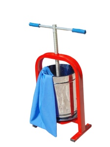 Teasc Presa Struguri si Fructe Dionis, 15L, cu filet, pentru vin si must - Img 3