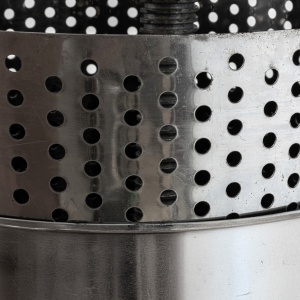 Teasc Presa Struguri Vilen, inox, 15L, cu picioare, pentru vin artizanal - Img 6