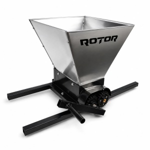 Zdrobitor Struguri Manual ROTOR HGP-50S, cuva 28L inox, 180 kg/h