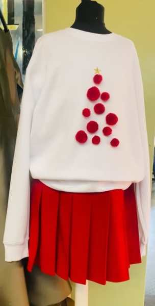 Tricou cu mânecă lungă Crăciun
