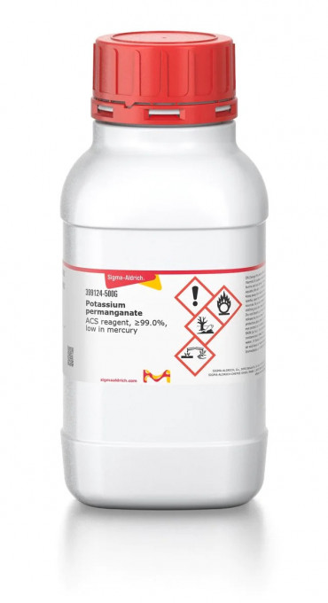 Potassium permanganate ACS reagent, ≥99.0%, low in mercury