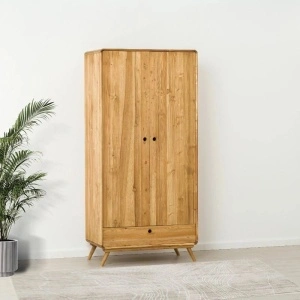 DULAP CHARME 2 usi 1 sertar, lemn masiv-95 x 55 x 200 cm