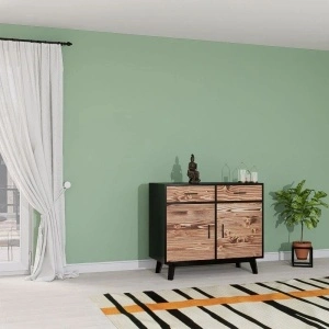 COMODĂ NOSTA 2 usi 2 sertare, lemn masiv-98 x 45 x 85 cm