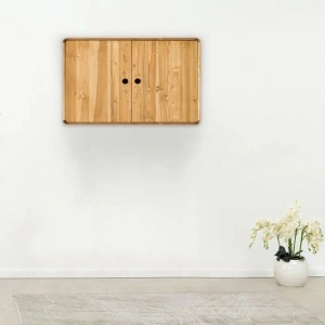 Dulap suspendat CHARME 2 usi, lemn masiv-100 x 40 x 70 cm