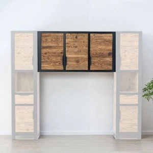 DULAP SUSPENDAT LOFT 3 uși, lemn masiv-175 x 40 x 79 cm