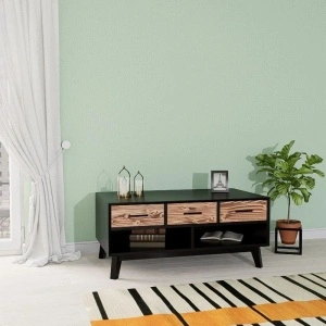 MASUTA CAFEA NOSTA 3 sertare si 2 nise, lemn masiv-110 x 62 x 48 cm