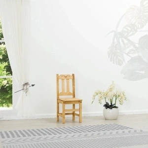 SCAUN MEGEVE, Lemn masiv-40 x 42 x 91 cm