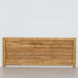 CAPAT DE PAT NORDA-CH, lemn masiv-D: 302 x 4 x 110 cm