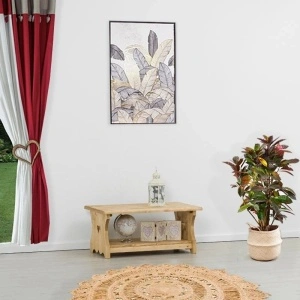 MASUTA CAFEA CHAMONIX, Lemn masiv-100 x 60 x 45 cm