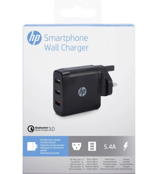 Incarcator telefon tableta wall quick charger 3 x usb-A Hp 2UX34AA