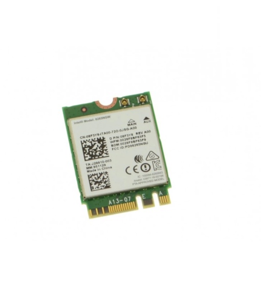 Modul wifi wlan Dell Latitude 5480 7480 7490 5580 DP/N 08F3Y8 Intel 8265NGW