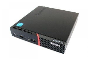 Calculator Mini Pc Lenovo ThinkCentre M600 Intel Celeron N3010 8GB ram SSD 64GB refurbished fara alimentator - Img 1