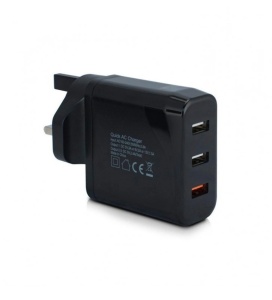 Incarcator telefon tableta wall quick charger 3 x usb-A Hp 2UX34AA - Img 2