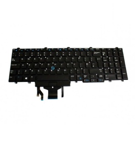 Tastatura originala Dell Precision 15 3510 7510 Precision 17 7710 Uk cu iluminare FP37Y