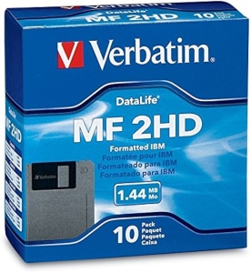 Cutie cu 10 dischete Verbatim 1.44MB MF 2HD 3.5" 87410
