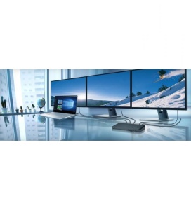 Docking station USB-C Gearlab triple 4K DisplayLink Apple Macbook Pro 12" 15" 16" - Img 3