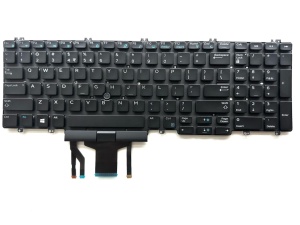 Tastatura originala Dell Precision 7530 7540 7730 7740 us cu iluminare DP/N 006P79 0266YW 00NMVF
