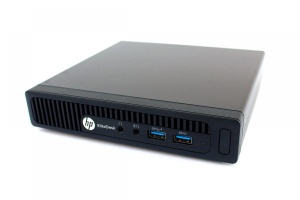 Calculator mini pc Hp EliteDesk 705 G2 AMD Pro A8-8600B 8GB 500GB Hdd refurbished fara alimentator - Img 1