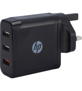 Incarcator telefon tableta wall quick charger 3 x usb-A Hp 2UX34AA - Img 3