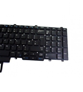Tastatura originala Dell Precision 15 3510 7510 Precision 17 7710 Uk cu iluminare FP37Y - Img 2