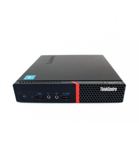 Calculator Mini Pc Lenovo ThinkCentre M600 Intel Celeron N3000 SSD 64GB refurbished fara alimentator - Img 3