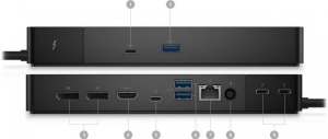 Dock docking station Dell WD22TB4 Thunderbolt usb-c alimentator 180W inclus - Img 1