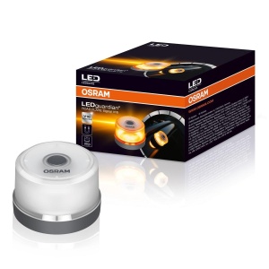 Girofar baliza V16 lampa semnalizare IP54 baterie 9V 2000 K Osram LEDguardian portocaliu