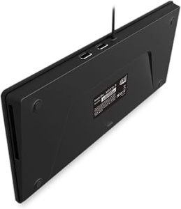 Mini Tastatura Adesso SlimTouch 2xUSB Hub 78-Key US Layout Wired USB AKB-510HB - Img 3
