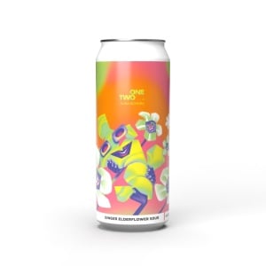 OneTwo x Alina Bohoru - Elderflower Ginger Sour - Bereta Brewing Co.