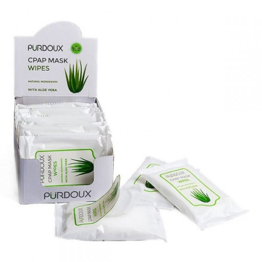 Servetele Umede Aloe Vera (120 buc) pentru Igienizare Accesorii CPAP