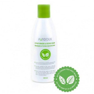 Liquid Soap Green Tea and Mint for Cleaning CPAP Accessories - Img 1
