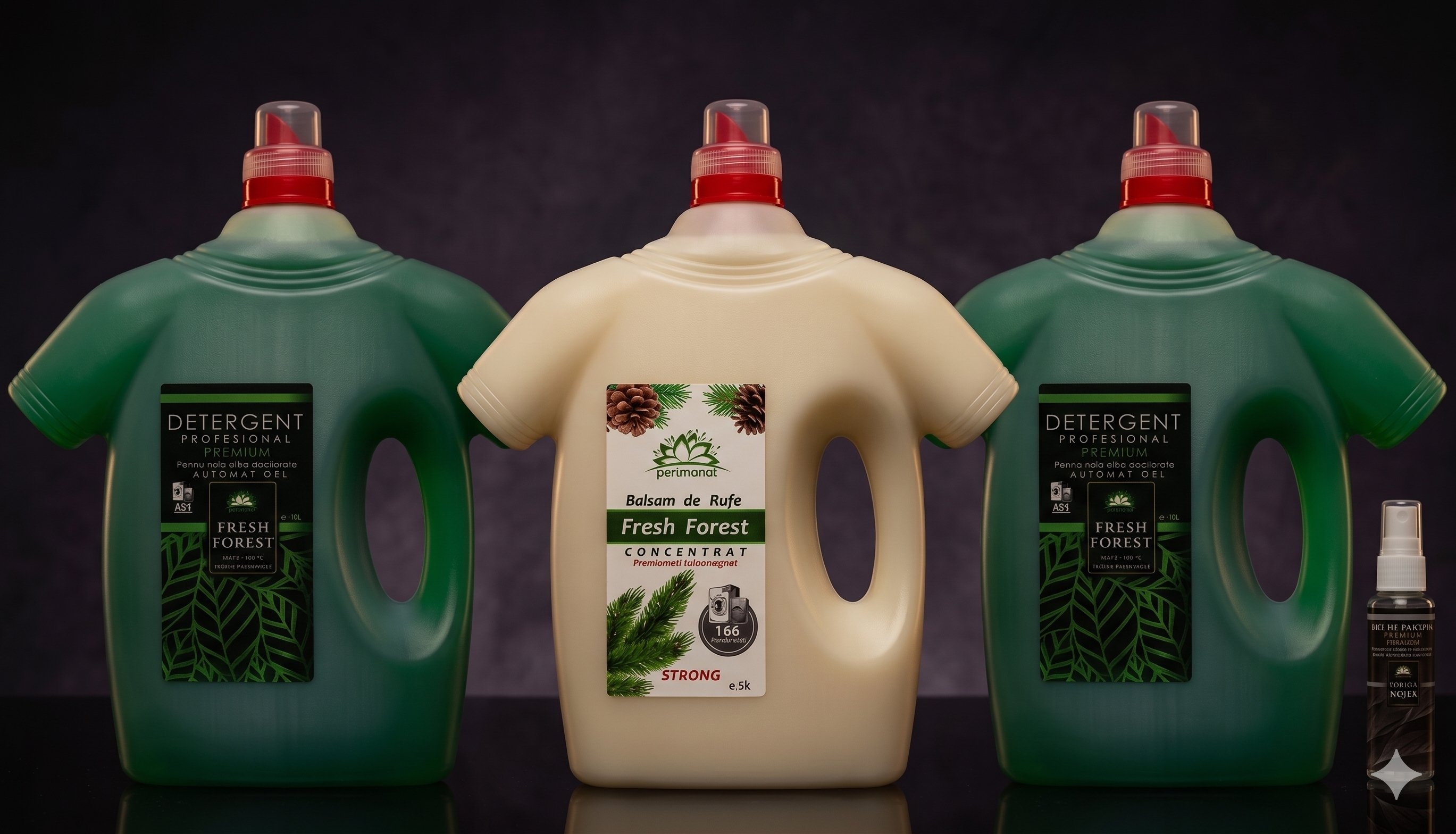 Fresh Forest — Detergent Profesional + Balsam de Rufe