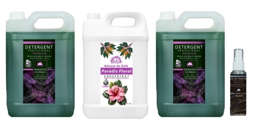 Paradis Floral EDITIE LIMITATA - 2x Detergent Profesional + Balsam Hyper Parfumat
