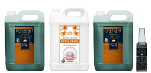 Royal Pearl - 2x Detergent Profesional + Balsam Hyper Parfumat