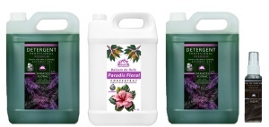 Paradis Floral EDITIE LIMITATA - 2x Detergent Profesional + Balsam Hyper Parfumat